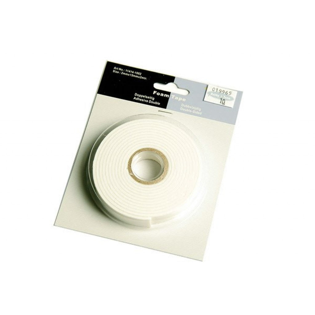 Skumtape - Rull 2x15mm 2m