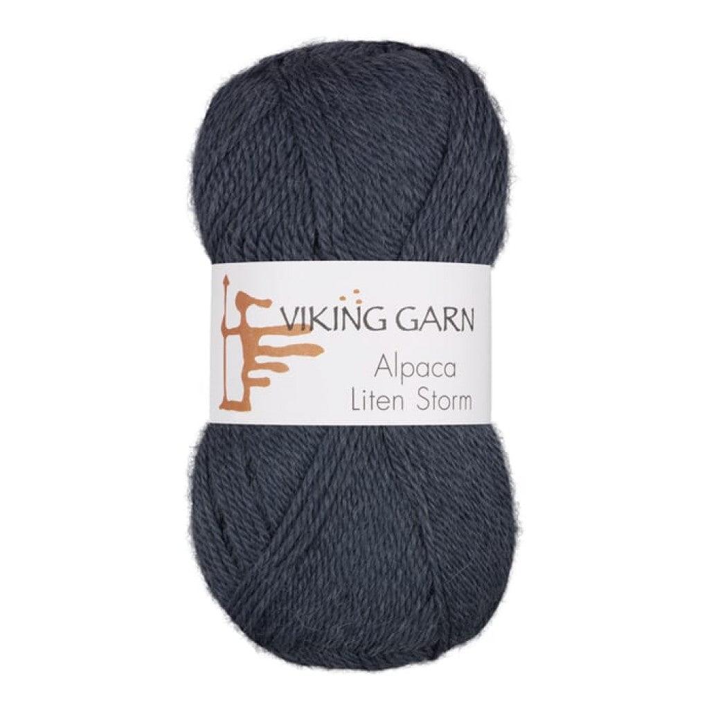 Alpaca Liten Storm - 727 Jeansblå - HobbyHimmelen