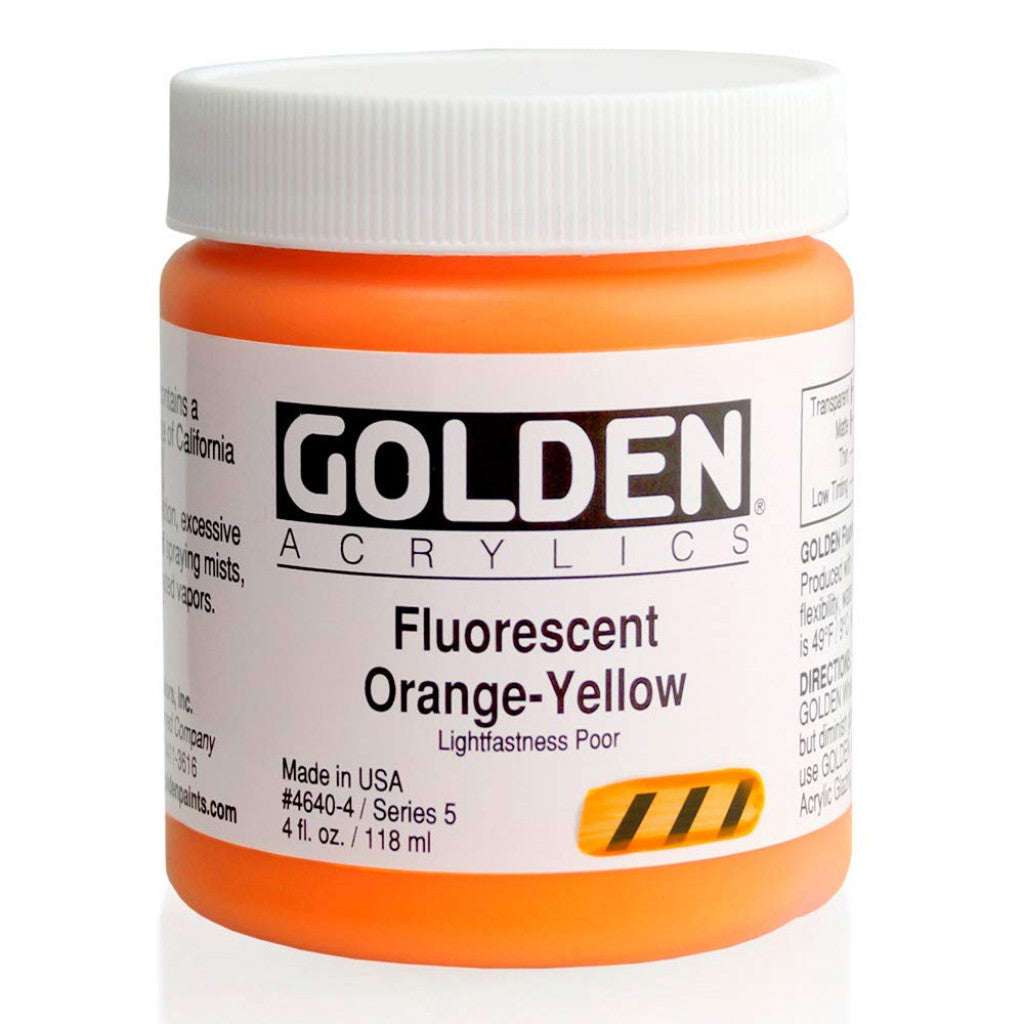 Golden Fluorescent 118ml - 4640-4 Fluorescent Orange Yellow