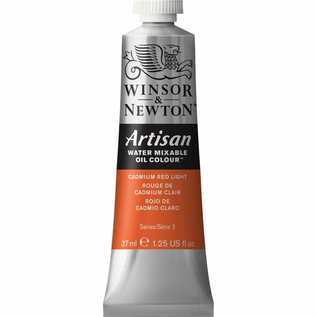 W&N - Artisan Water Mixable Oil 37ml - 100 Cadmium Red Light