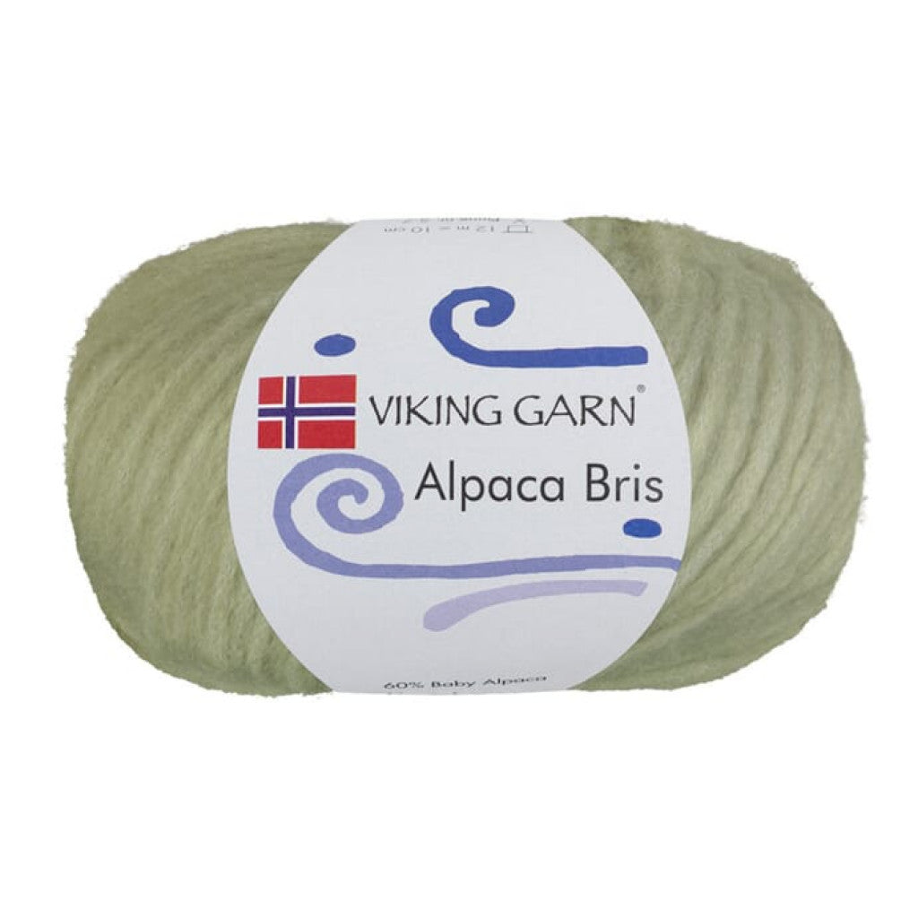 Alpaca Bris - 334 Mosegrønn
