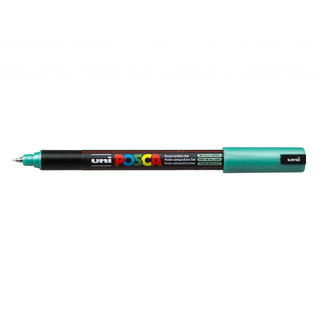 Uni POSCA PC-1MR - Ultra-Fine 0,7mm - M6 Metallic Green