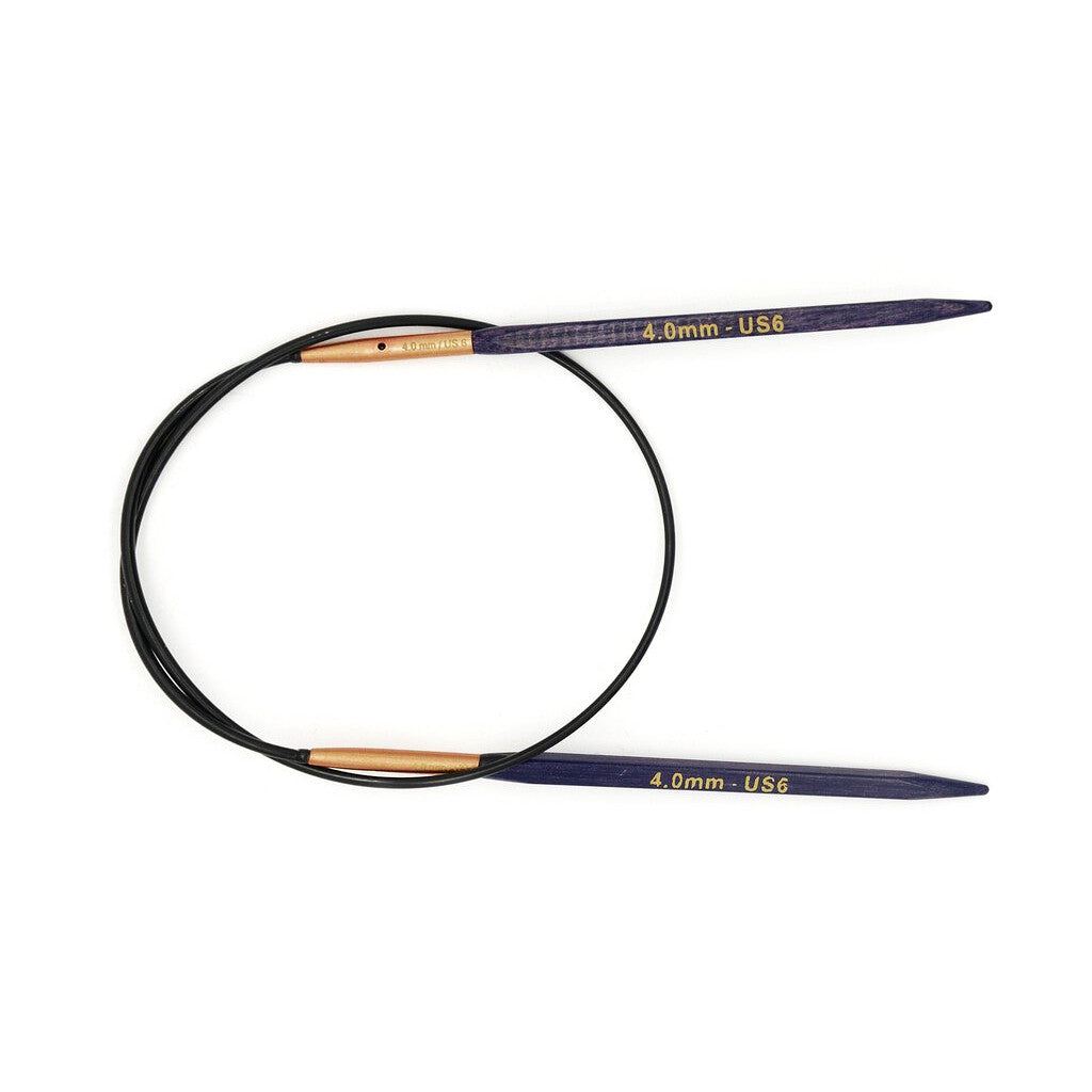 J'adore Cubics, 40 cm, 4.0 mm - Rundpinner i bjørk