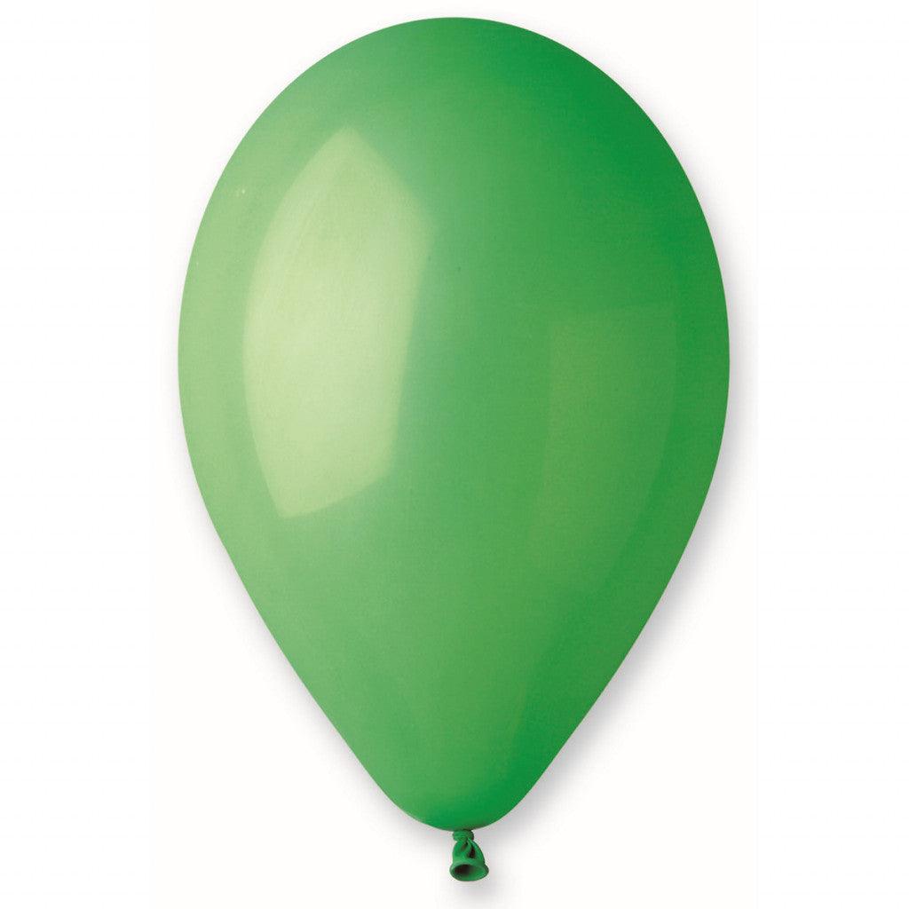 Ballonger 26cm, 12 stk - Grønn - HobbyHimmelen