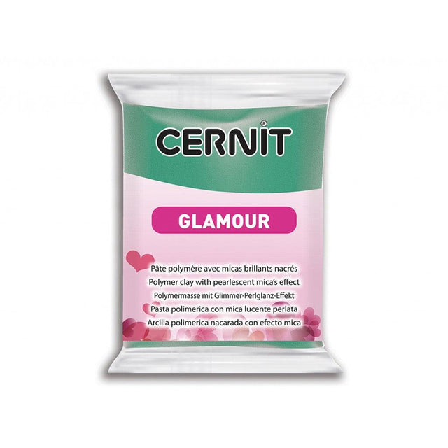 Cernit Glamour 56g - 600  Grønn - HobbyHimmelen