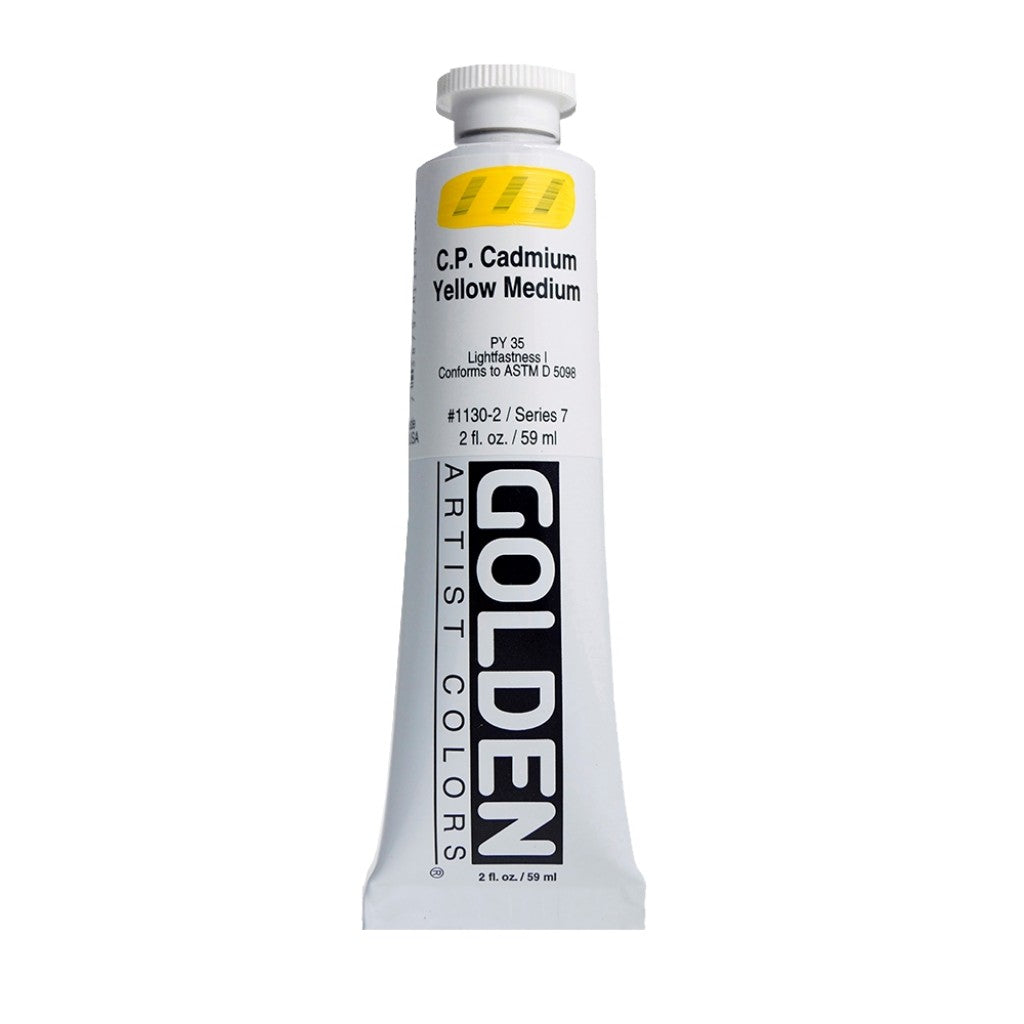 Golden - Heavy Body 59ml - 1130-2 C.P. Cadmium Yellow Medium