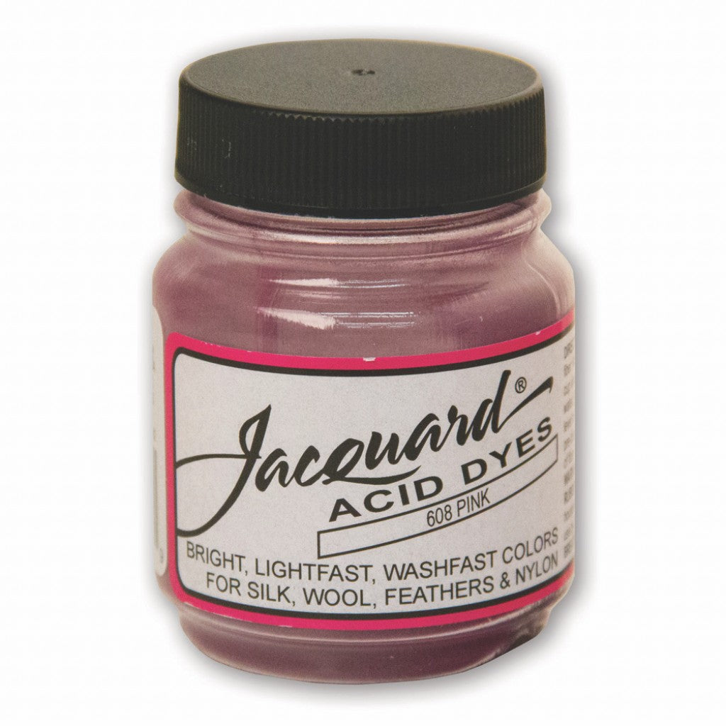 Jacquard Acid Dyes (Syrefarger), 14g - Pink