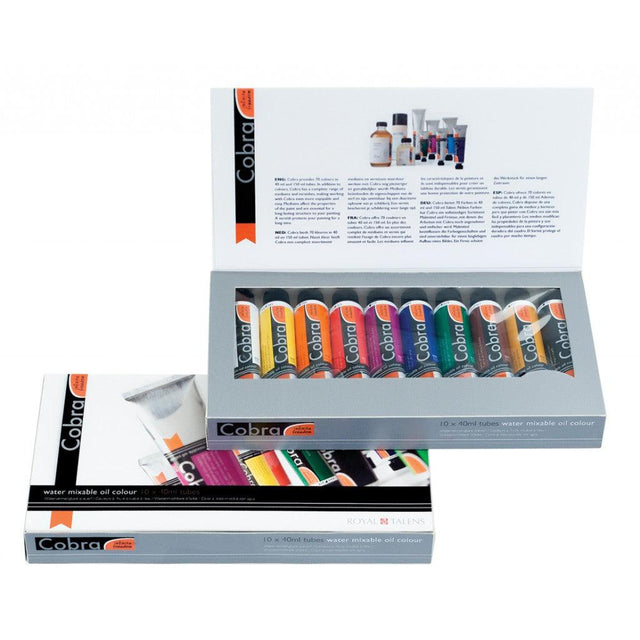 Cobra Artist - Value Pack Set - 10x40ml - HobbyHimmelen