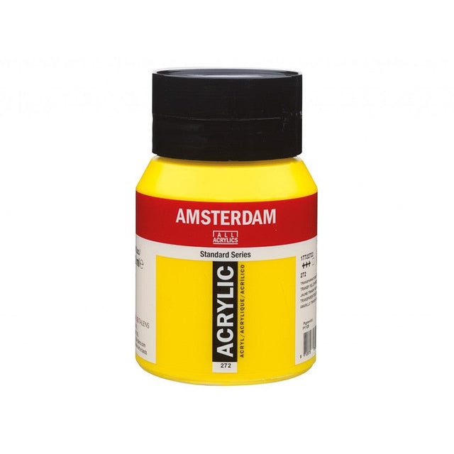 Amsterdam Standard 500ml - 272 Transparent Yellow Medium - HobbyHimmelen