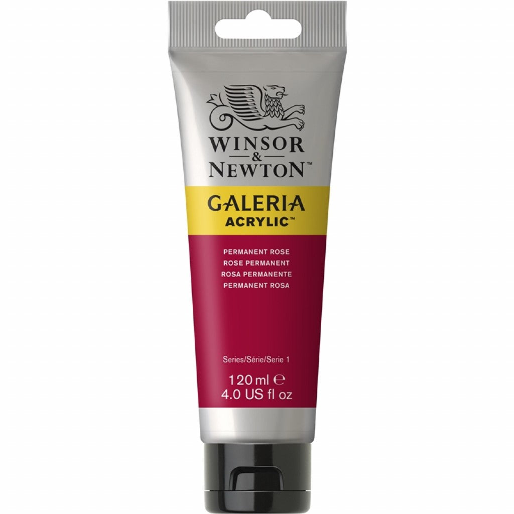 W&N - Galeria Acrylic 120ml - 502 Permanent Rose