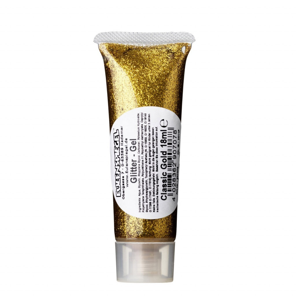 Sminke Glittergel Gull