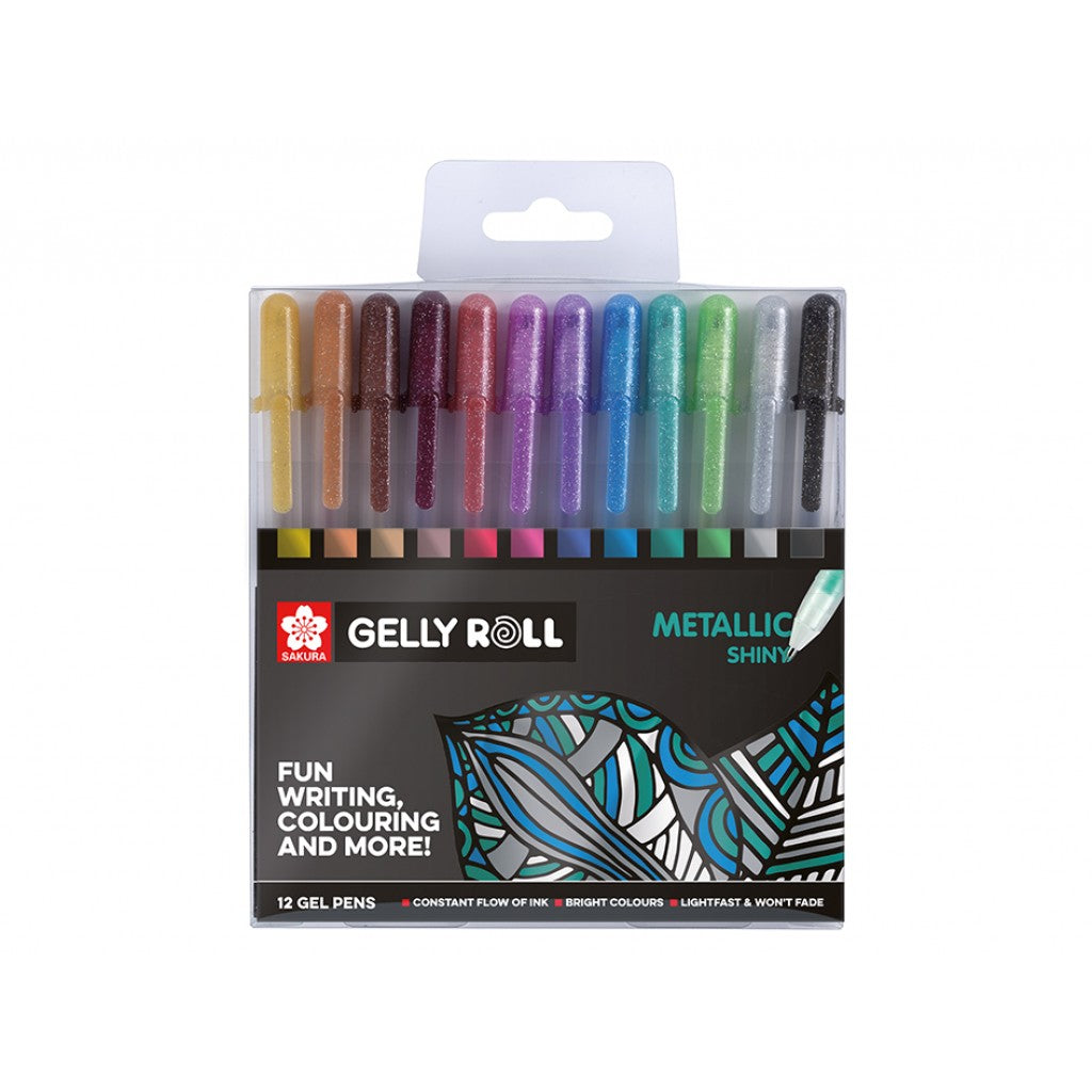 Sakura Gelly Roll - Metallic Set 12stk