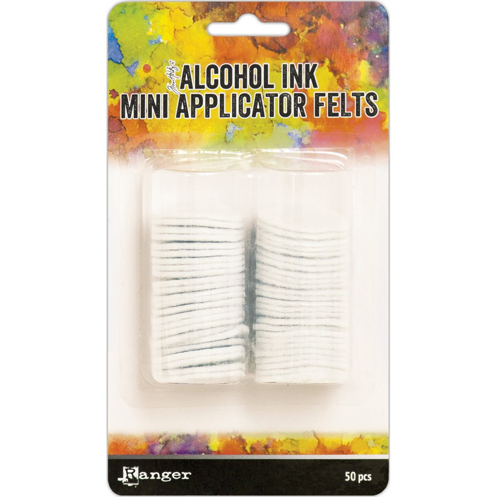 Tim Holtz - Alcohol Ink Mini Applicator Tool Replacement Felt - 50stk.