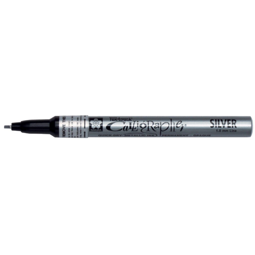 Sakura Pen Touch Calligrapher Fin 53, sølv