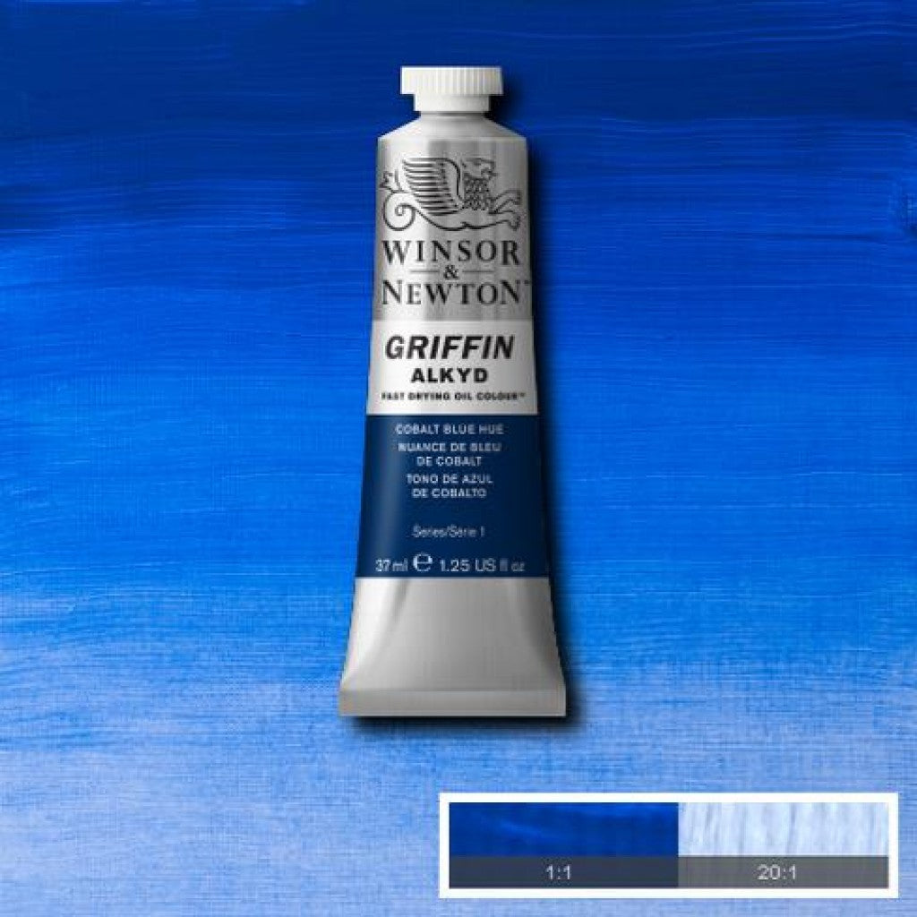 W&N - Griffin Alkyd 37ml - 179 Cobalt Blue Hue