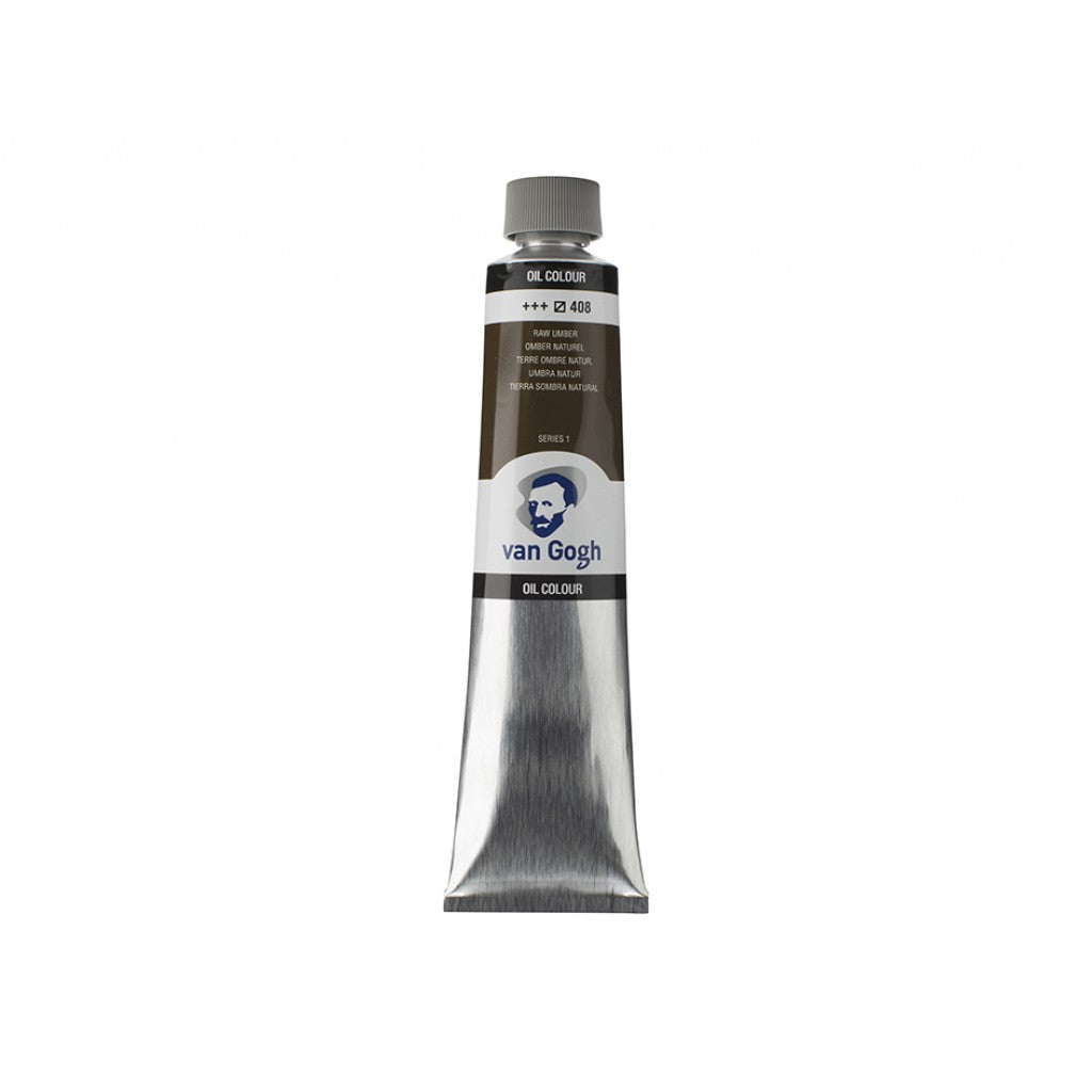 Van Gogh Olje 200ml - 408 Raw umber
