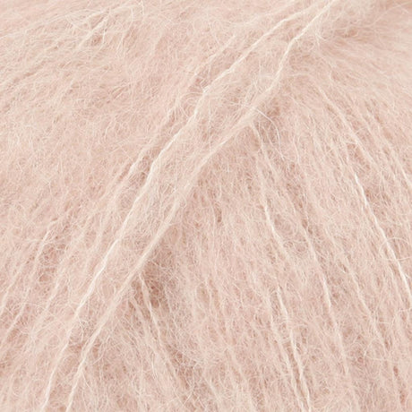 Brushed Alpaca Silk Uni - 20 Sand Rosa - HobbyHimmelen