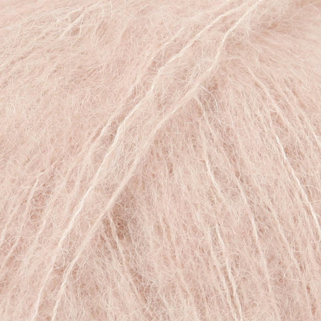 Brushed Alpaca Silk Uni - 20 Sand Rosa - HobbyHimmelen