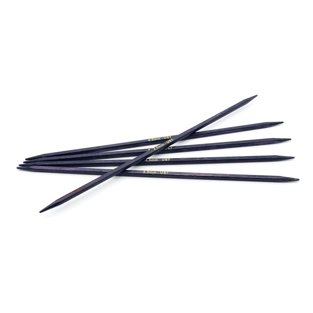 J'adore Cubics, 20 cm, 4.5  mm - Strømpepinner i bjørk