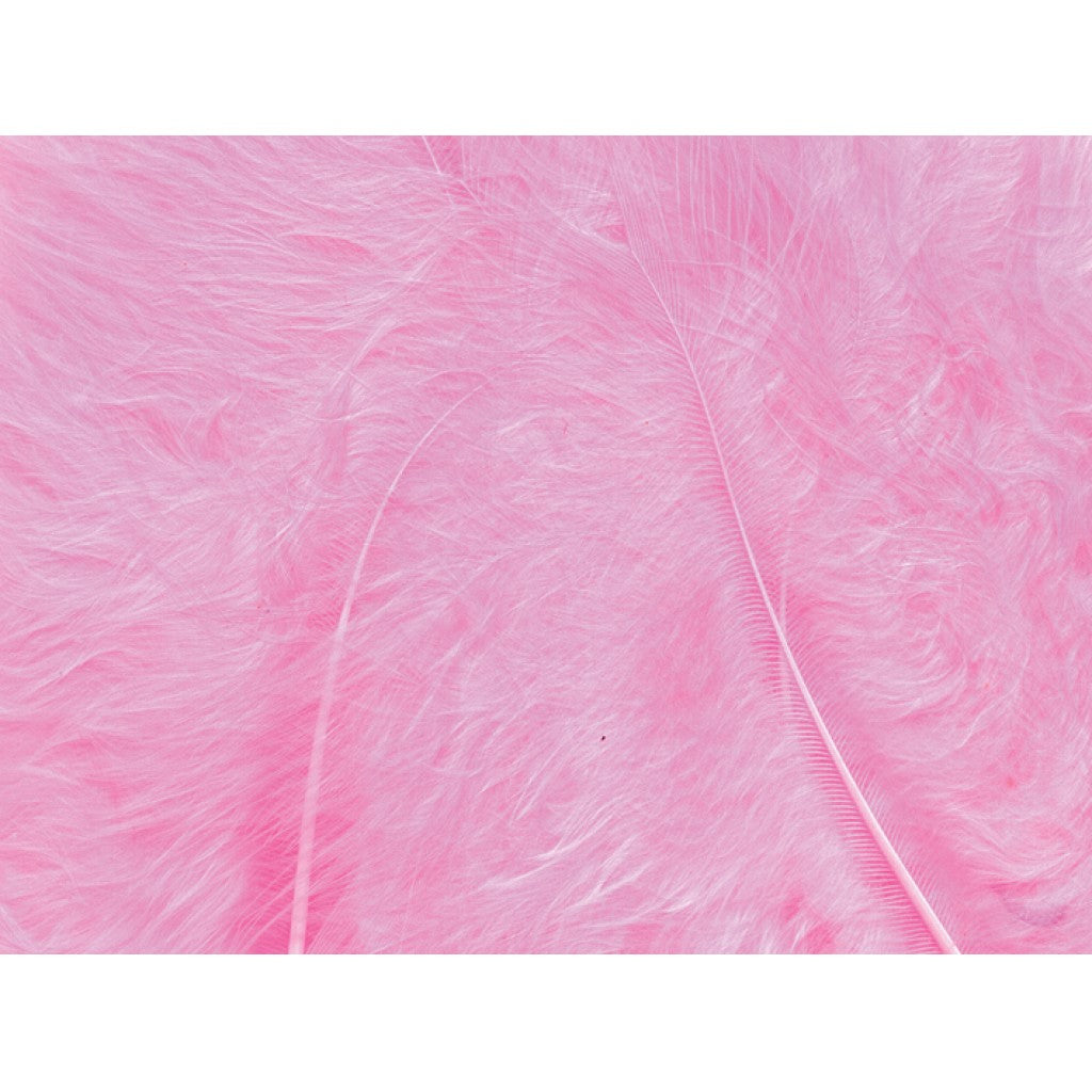 Fjær 15 stk Rosa