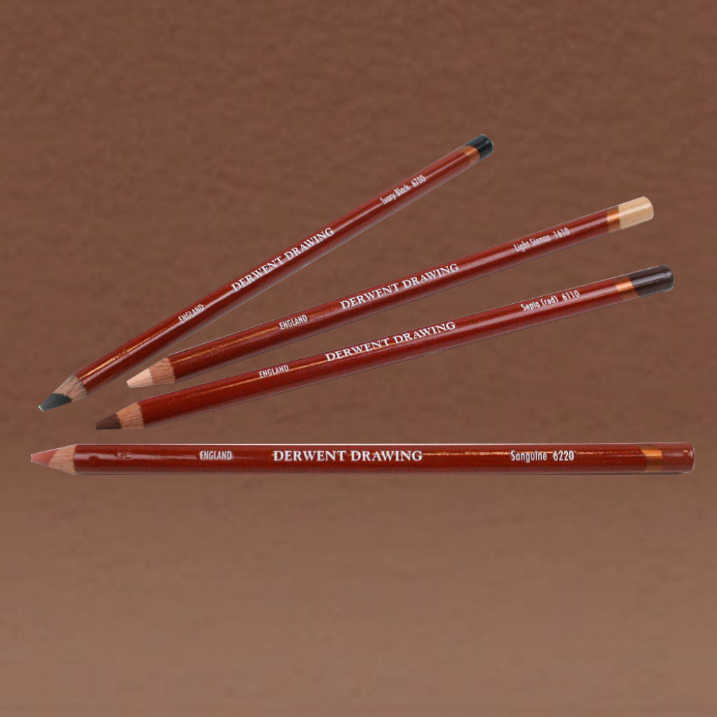 Derwent - Drawing - 6110 Sepia Red