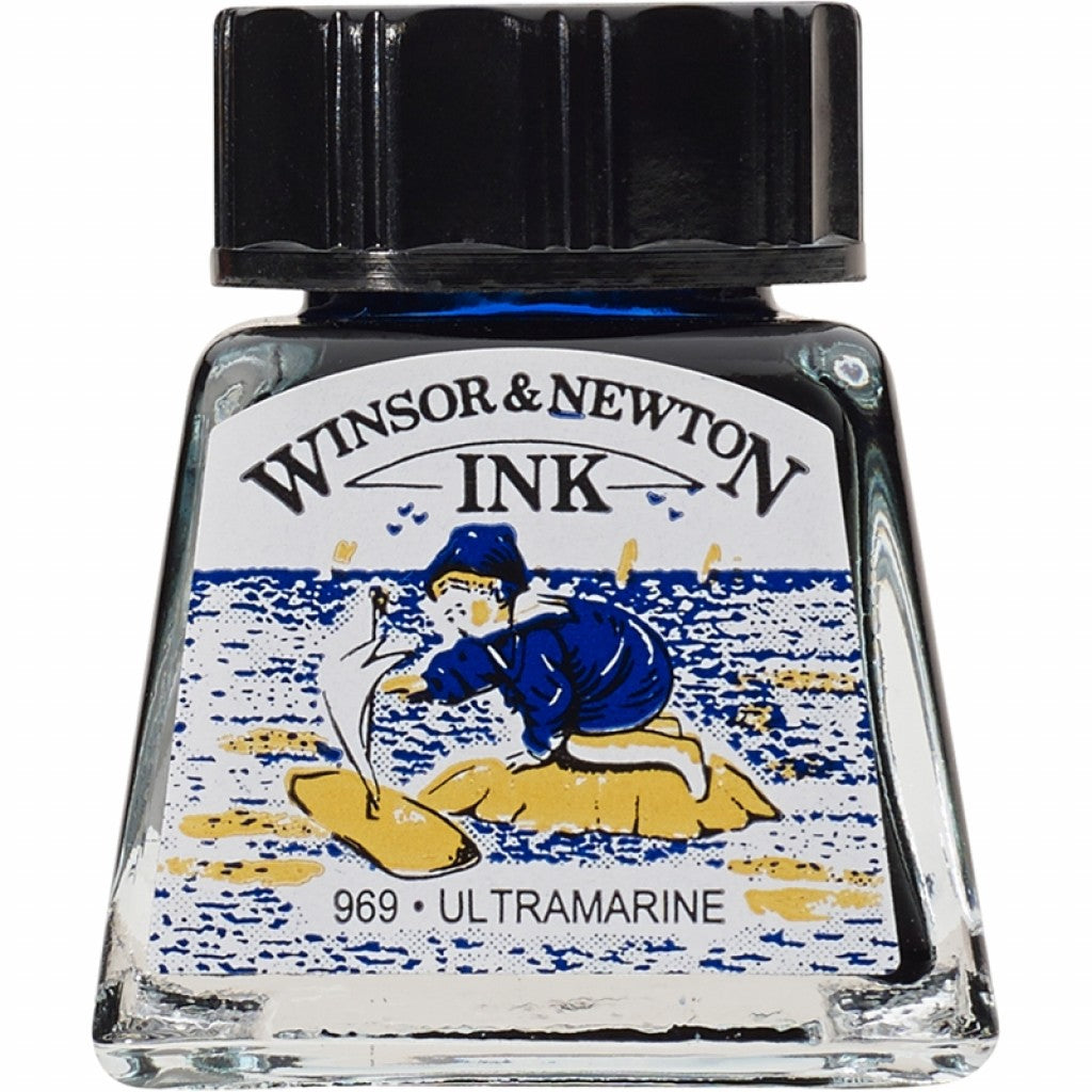 W&N - Drawing Ink 14ml - 660 Ultramarine
