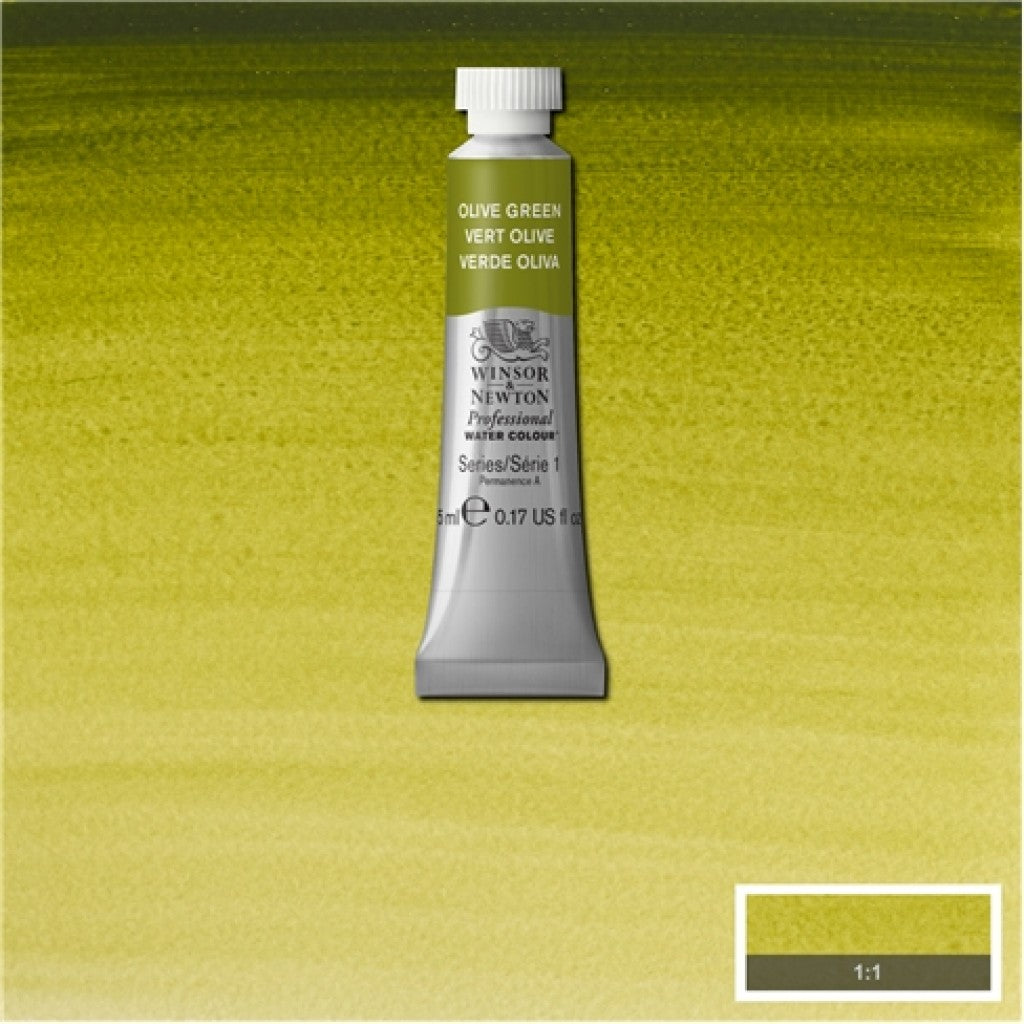W&N - Artists Water Colour 5ml - 447 Olive Green