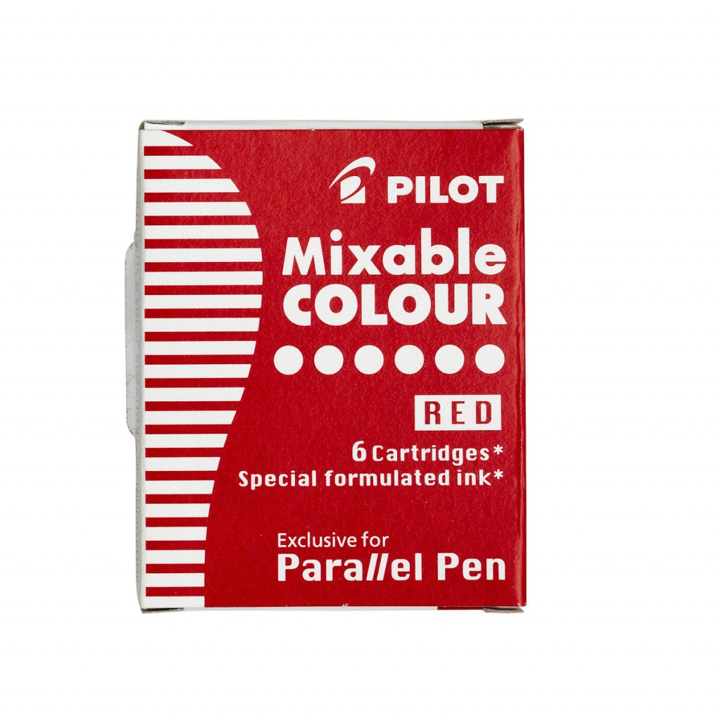 Pilot - Refill Parallel Pen Rød 6 stk