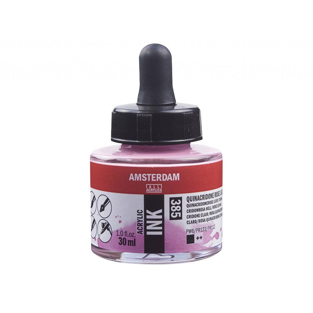 Amsterdam Ink 30ml - 385 Quinarose LT - HobbyHimmelen
