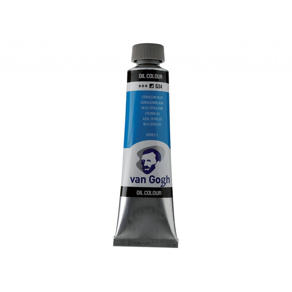 Van Gogh Olje 40ml - 534 Cerulean blue