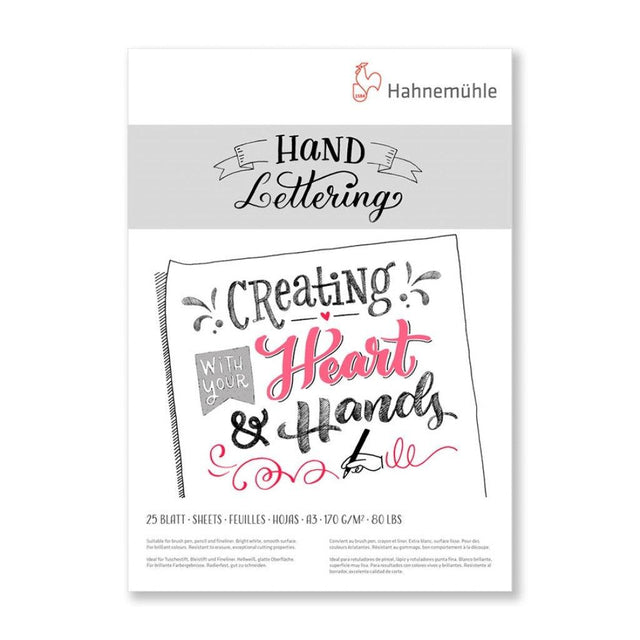 Blokk Hand Lettering 170g A4 - HobbyHimmelen
