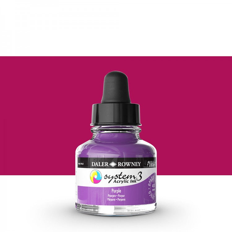 Daler Rowney - System3 Ink 29,5ml - 433 Purple