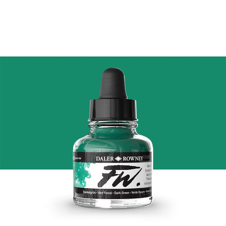 Daler Rowney - FW Ink 29,5ml - 326 Dark Green