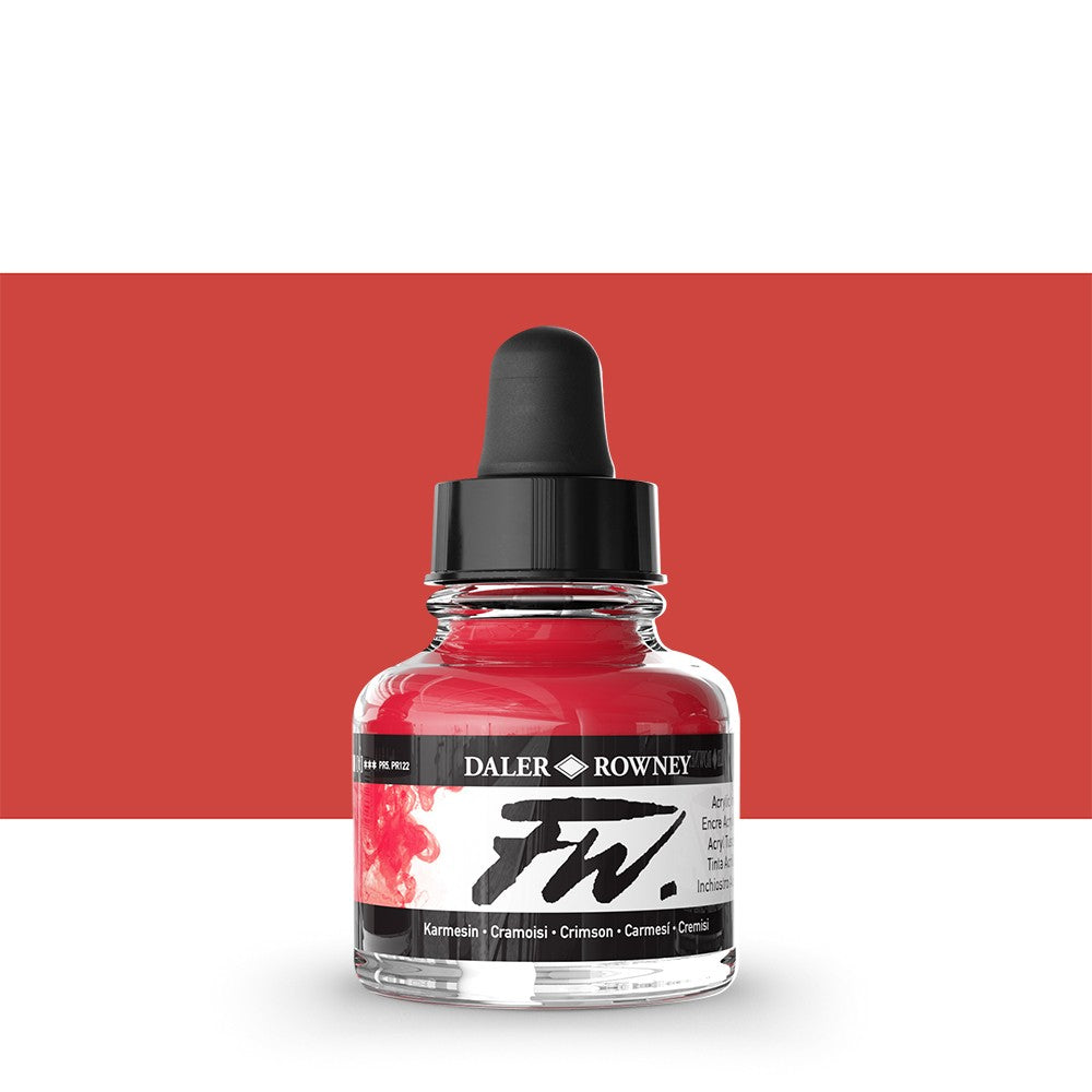 Daler Rowney - FW Ink 29,5ml - 513 Crimson