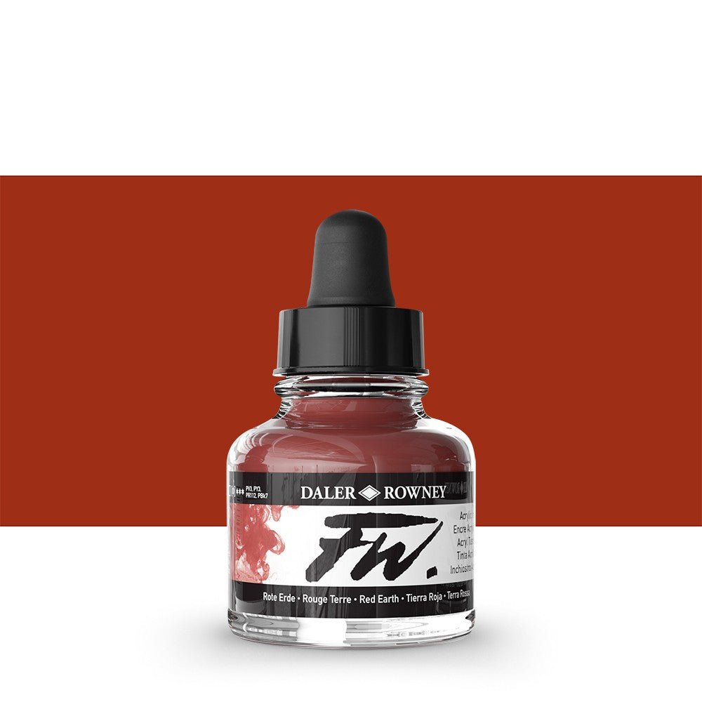 Daler Rowney - FW Ink 29,5ml - 554 Red Earth