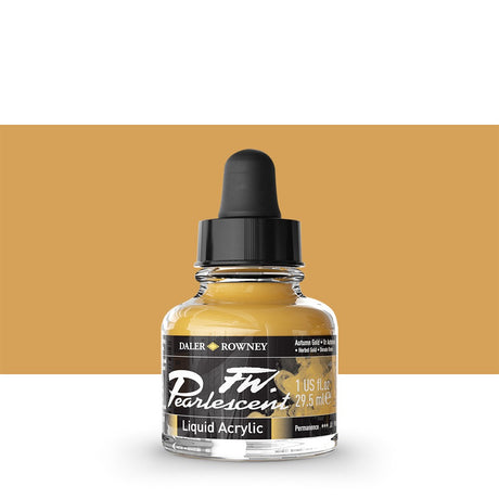 Daler Rowney - FW Pearlescent Ink 29,5ml - 126 Autumn Gold
