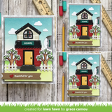 Lawn Cuts Die - Reveal Wheel Build-A-House Add-On