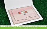 Lawn Fawn Clear Stamps 3"X4" (7,5x10cm) - Push Here