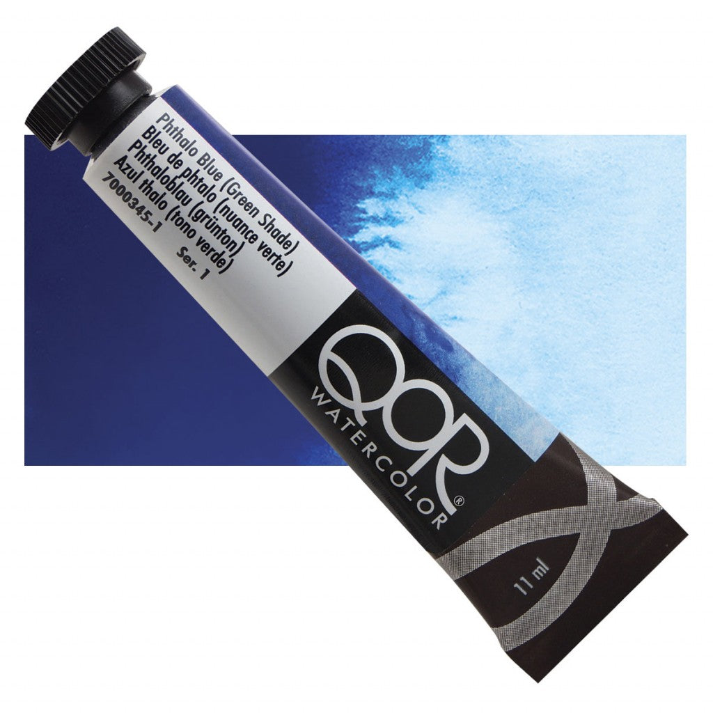 QoR - 3451- Phthalo Blue (Green Shade) 11ml