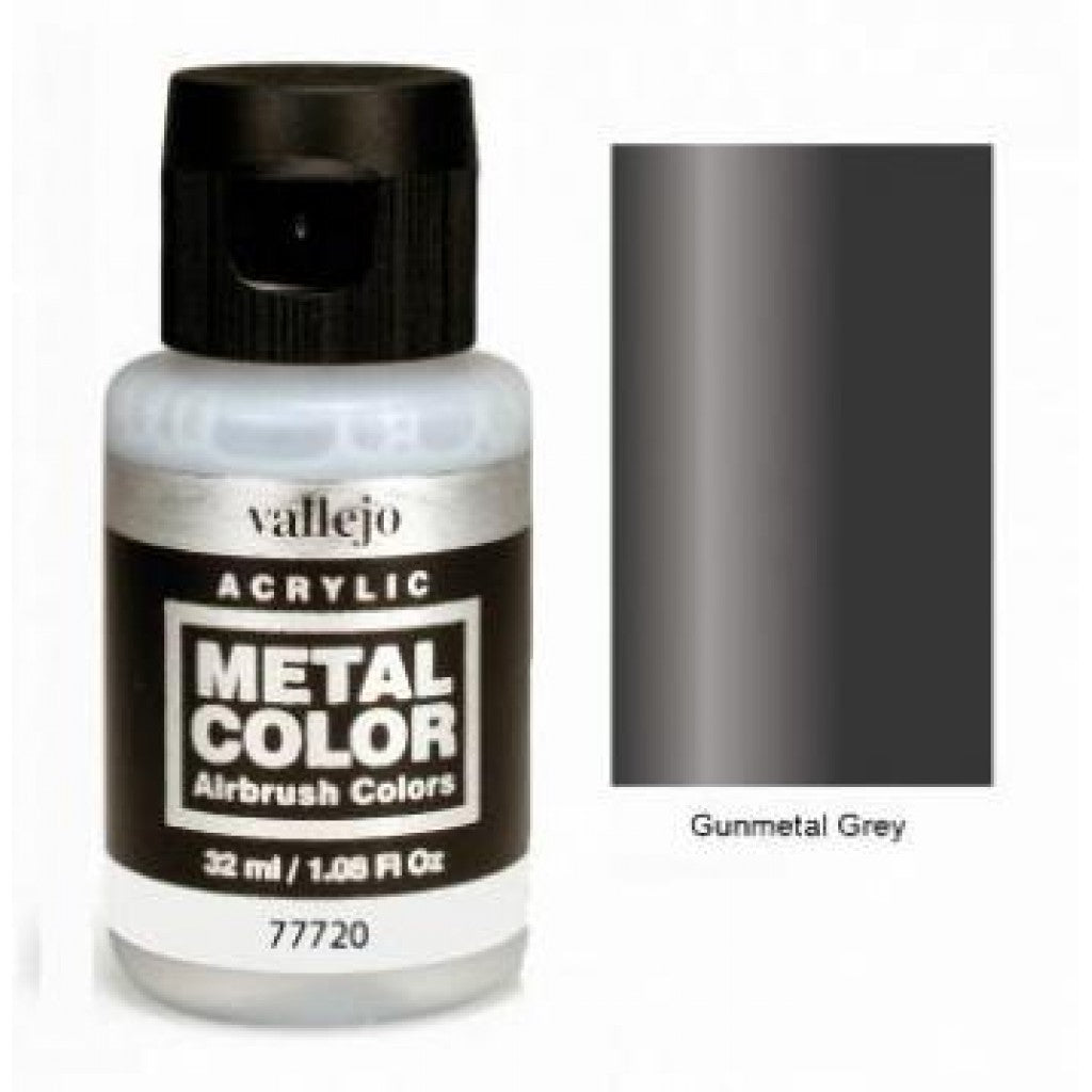Vallejo Metal Color 77.720  -  Gunmetal Grey 32ml.