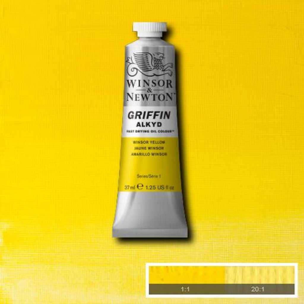 W&N - Griffin Alkyd 37ml - 730 Winsor Yellow