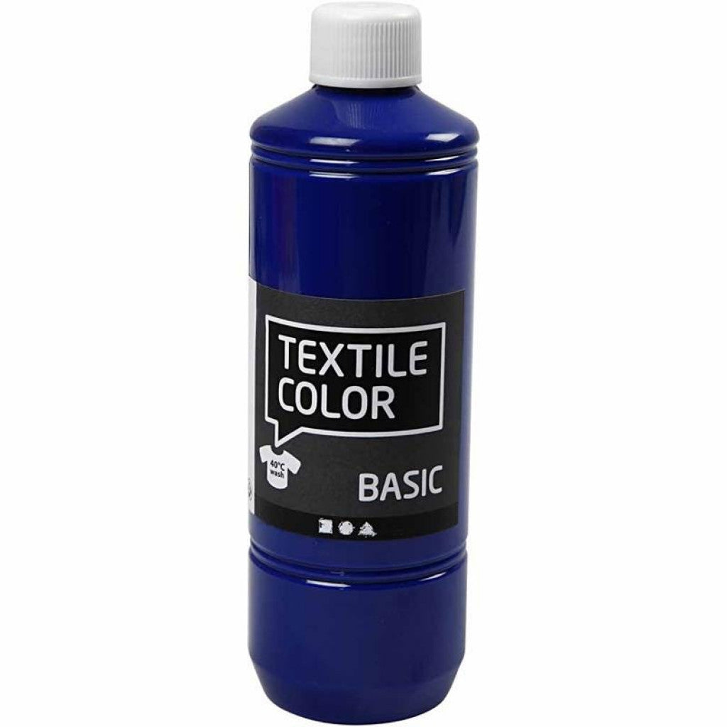 Textil Color - Primærblå, 500ml