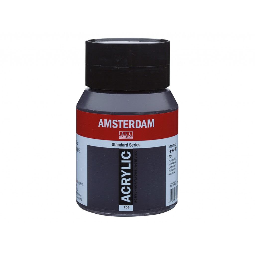 Amsterdam Standard 500ml - 708 Payne's Grey - HobbyHimmelen