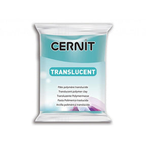 Cernit Translucent 56g - 280 Turkisblå - HobbyHimmelen