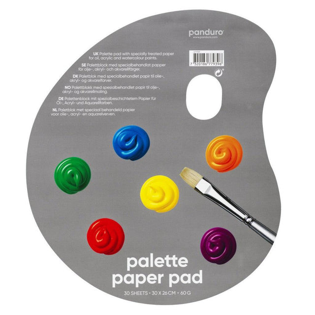 Avrivningspalett 30X26cm - HobbyHimmelen