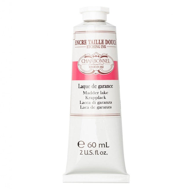 Charbonnel - Etching Ink 60ml - Madder Lake - HobbyHimmelen