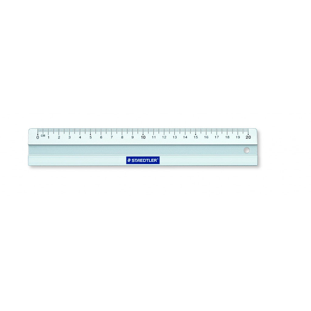 Staedtler - Linjal metall 20cm