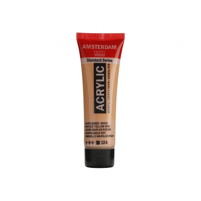 Amsterdam Standard 20ml - 224 Naples Yellow Red - HobbyHimmelen
