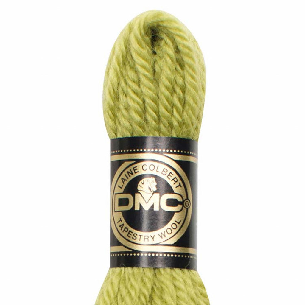 DMC Ullbroderigarn - #7583 Pistasjegrønn