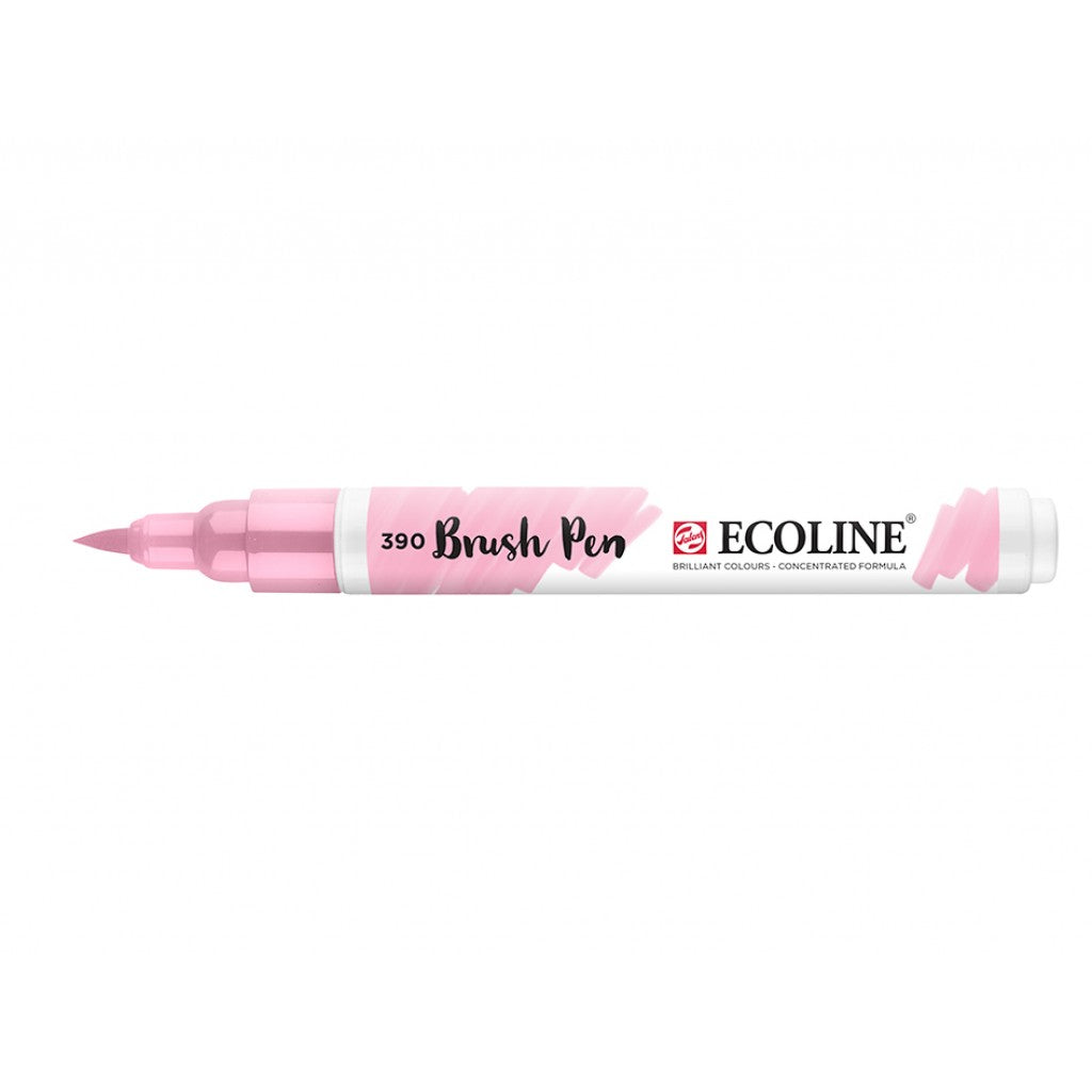 Talens Ecoline Brush Pen - 390 Pastel Rose